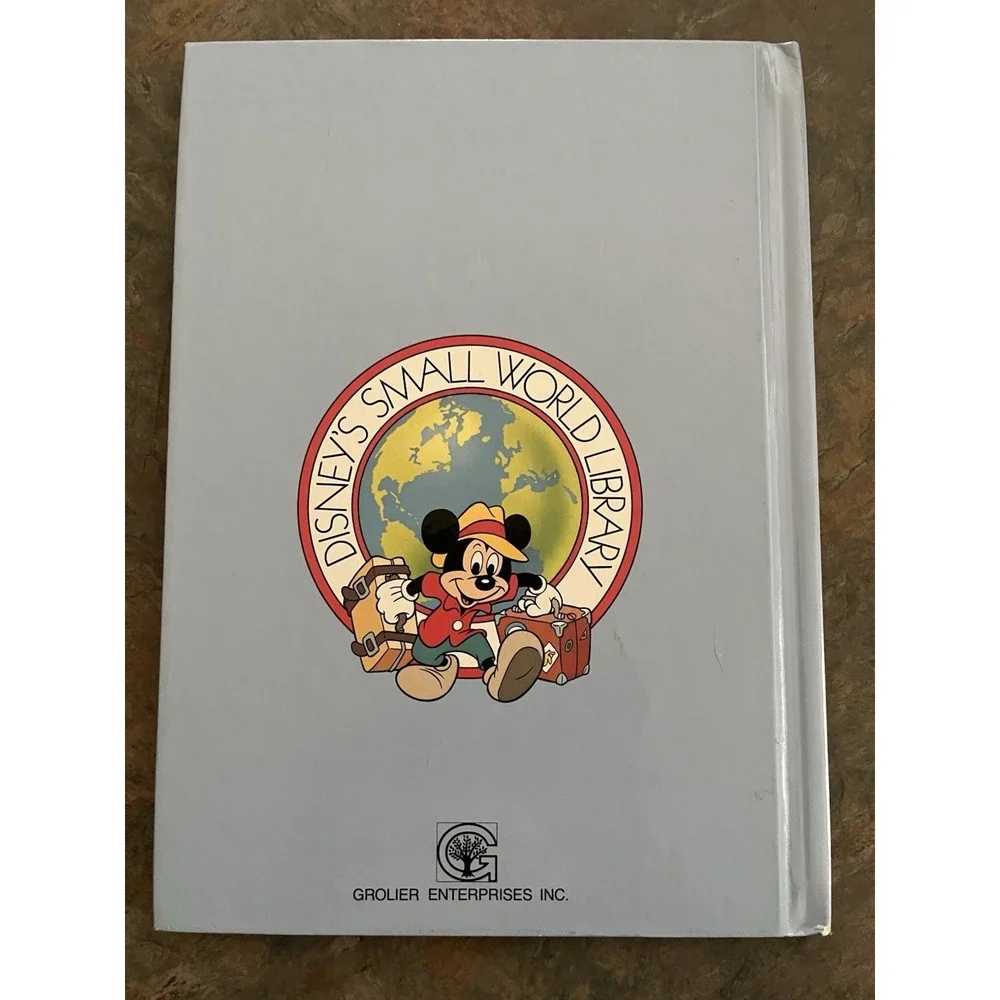 Vtg Disney's‎ Donald & the Big Cheese: An Adventure in the Netherlands Hardcover